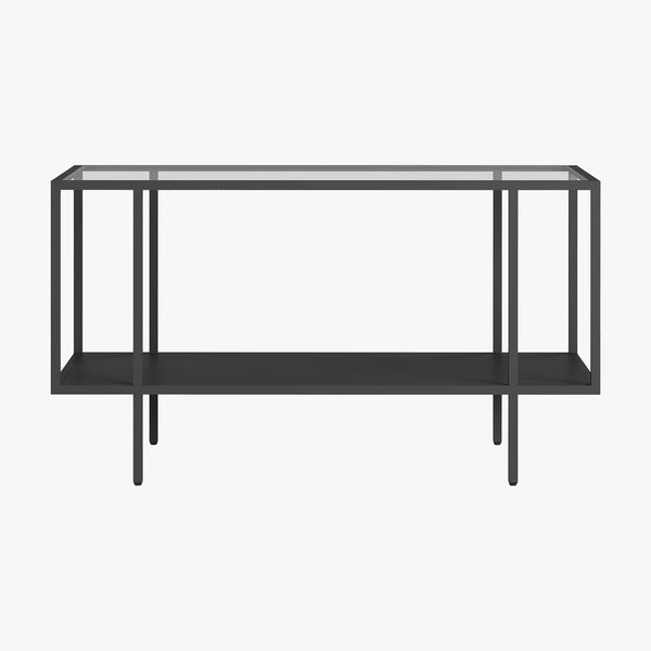 Couchtisch Nynna 90x50x50 cm Schwarz [en.casa]
