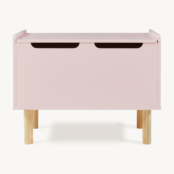 Spielzeugkiste Virer 60x40x45 cm Rosa [en.casa]