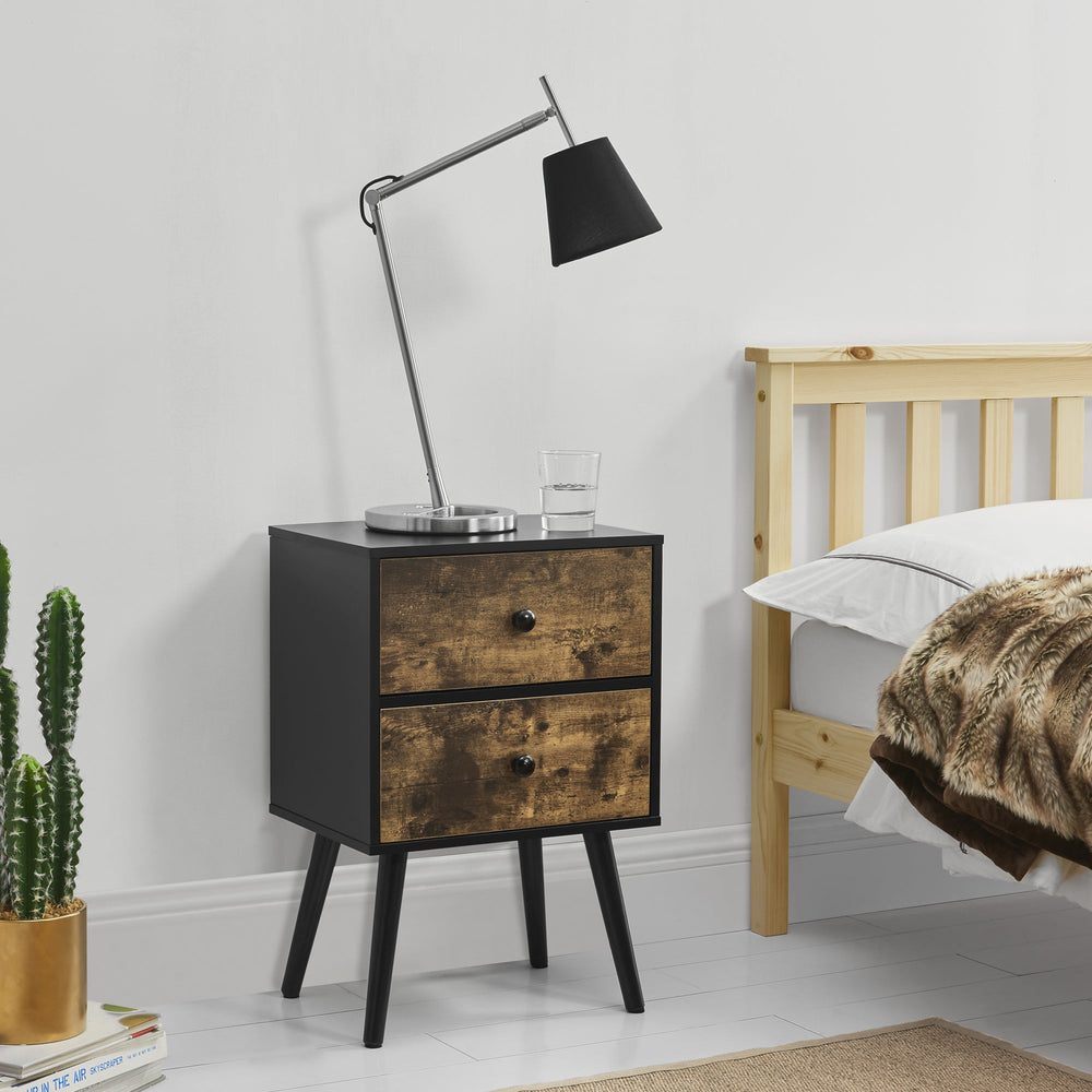 Beistelltisch in Retrodesign [en.casa] - premiumXL