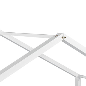 Kinderbett Vardø 90x200cm Weiß [en.casa]