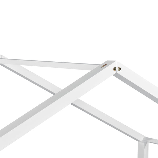 Kinderbett Vardø 90x200cm Weiß [en.casa]