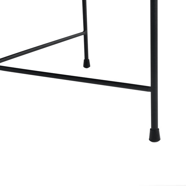 Couchtisch Tauranga Rund Wallnussoptik/Grau en.casa