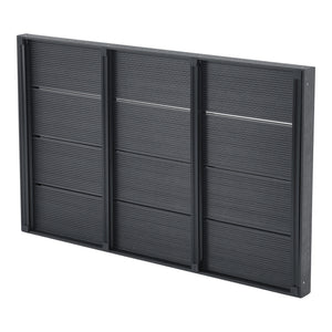 WPC Bodenplatte Nürtingen für Solardusche 101x63x5,5cm [en.casa]