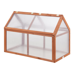 Frühbeet Duiven 100 x 55 cm Kiefernholz [casa.pro]