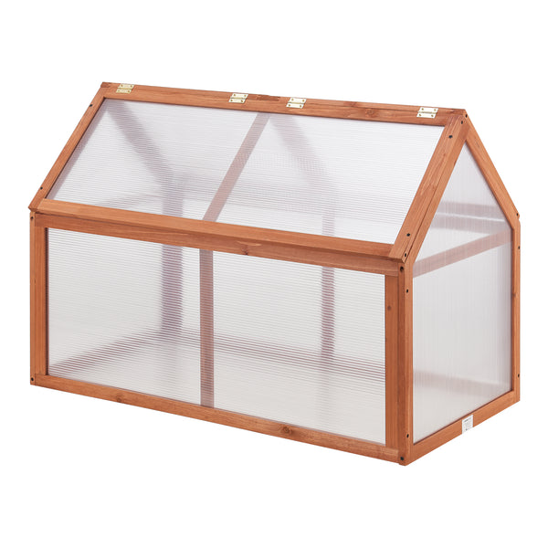 Frühbeet Duiven 100 x 55 cm Kiefernholz [casa.pro]