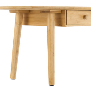 Couchtisch Harboøre Bambus Natur [en.casa]