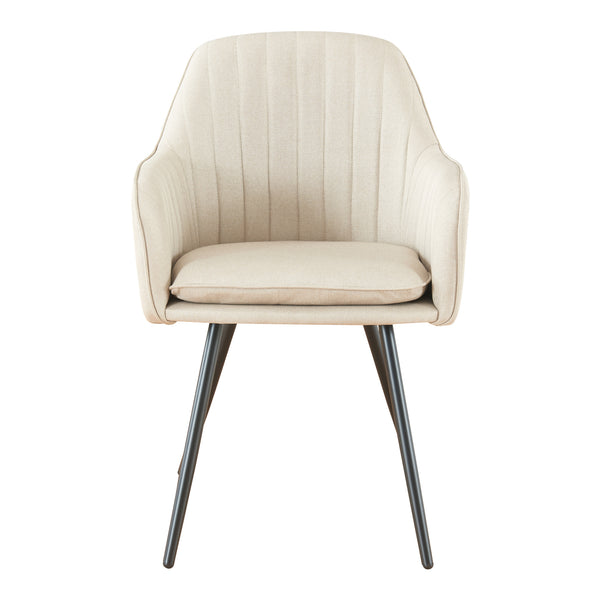 Esszimmerstuhl Kannonkoski im 2er Set Beige [en.casa]