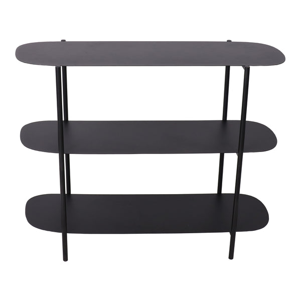 Konsolentisch Enebakk 70x90x32cm Schwarz, matt [en.casa]