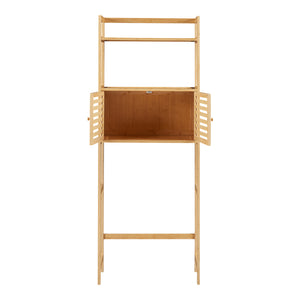 Badezimmerregal Haugesund 158x60x26 cm Bambus [en.casa]