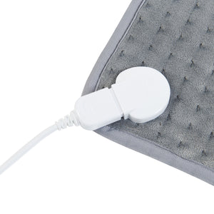 Elektrisches Heizkissen Bella 80W 40x30cm Grau [en.casa]