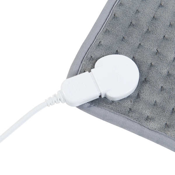Elektrisches Heizkissen Bella 80W 40x30cm Grau [en.casa]