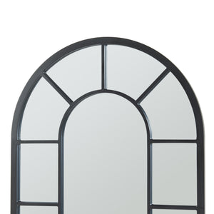 Wandspiegel Enonkoski 90x60 cm Schwarz [en.casa]