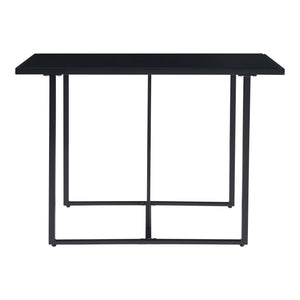 Gartenmöbelset Accadia 3-tlg. Schwarz/Braun [casa.pro]