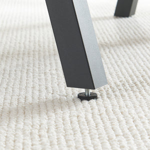 Tischgestell 2er Set Mariager 42x40cm Schwarz [en.casa]