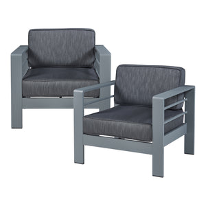 Gartenmöbelset Avise 5-tlg. Aluminium [casa.pro]