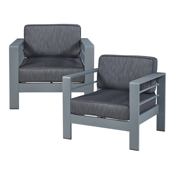 Gartenmöbelset Avise 5-tlg. Aluminium [casa.pro]