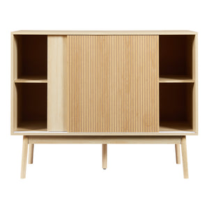 Sideboard Landskrona 115x40x90 cm Eichenoptik [en.casa]