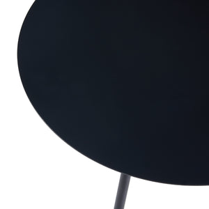 Beistelltisch Sula 2er Set Schwarz [en.casa]