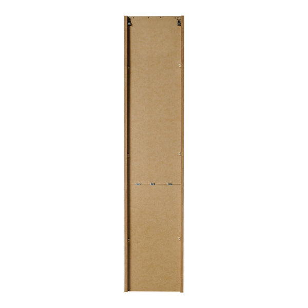Hochschrank Skelbolu 140x30x25 cm Eichenoptik [en.casa]