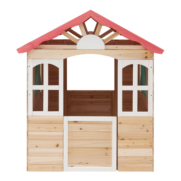 Kinderspielhaus Lulä Spielhütte 130x115x101 cm Holz [casa.pro]