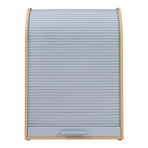 Rollladenschrank Kavlinge 80x60x40 cm Bambus/Grau [en.casa]