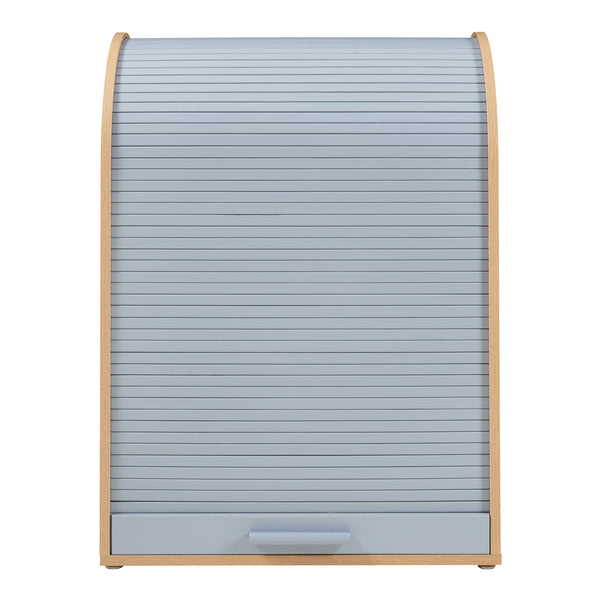 Rollladenschrank Kavlinge 80x60x40 cm Bambus/Grau [en.casa]