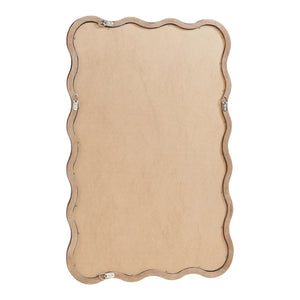 Wandspiegel Porloskid 90x60 cm Dunkelbraun [en.casa]
