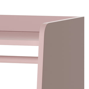 Kindergarderobe Vestnes 90x80x38 cm Cotton Candy/Weiß [en.casa]