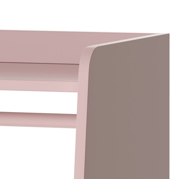 Kindergarderobe Vestnes 90x80x38 cm Cotton Candy/Weiß [en.casa]