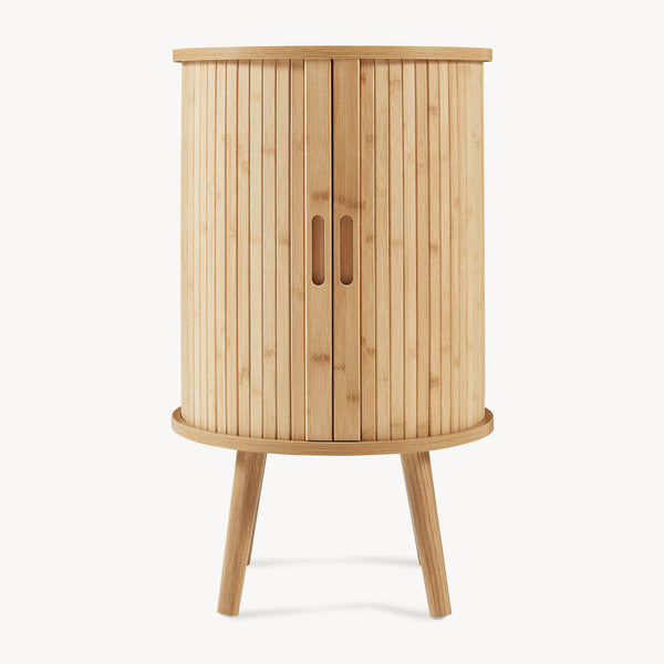 Nachttisch Nordkapp 65x40 cm Bambus [en.casa]