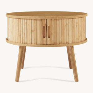 Nachttisch Nordkapp 45x60 cm Bambus [en.casa]
