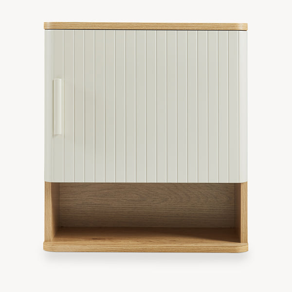 Hängeschrank Ferrersp 50x45x24 cm Eicheoptik/Sandfarben [en.casa]