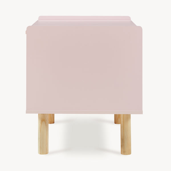Spielzeugkiste Virer 60x40x45 cm Rosa [en.casa]