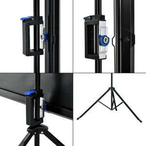 Beamer Leinwand mit Stativ 113 Zoll [in.tec]