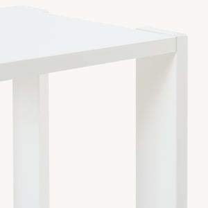 Beistelltisch Thyholm 55x30x30 cm Weiß [en.casa]