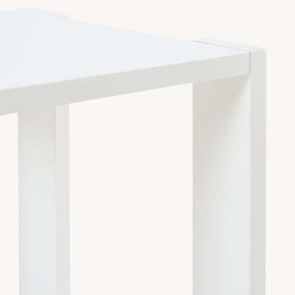 Beistelltisch Thyholm 55x30x30 cm Weiß [en.casa]