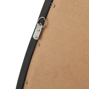Wandspiegel Copertino 70x50 cm Schwarz, matt [en.casa]