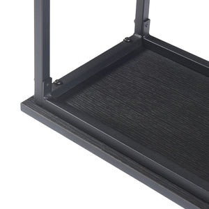 Kaminholzregal Turku mit Ablagen 60x30x112cm [en.casa]