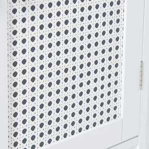 Spiegelschrank Karlsøy 50x60x15cm Weiß [en.casa]