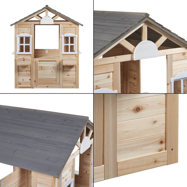 Spielhaus Acciano 131x113x97 cm Tannenholz [casa.pro]