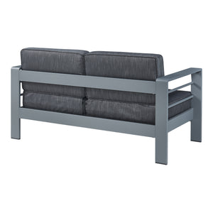 Outdoor-Bank mit Tisch Avise Aluminium [casa.pro]