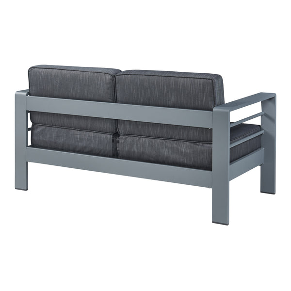 Outdoor-Bank mit Tisch Avise Aluminium [casa.pro]