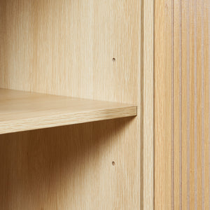 Sideboard Landskrona 115x40x90 cm Eichenoptik [en.casa]