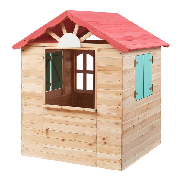 Kinderspielhaus Lulä Spielhütte 130x115x101 cm Holz [casa.pro]