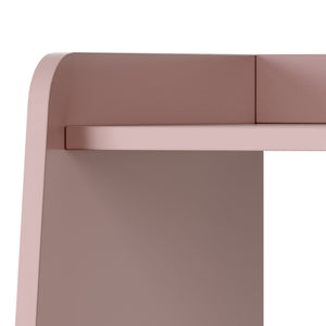 Kindergarderobe Vestnes 90x80x38 cm Cotton Candy/Weiß [en.casa]