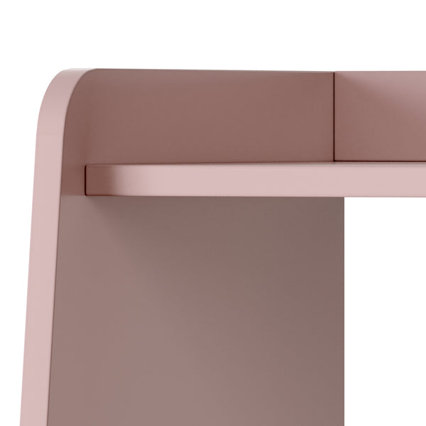 Kindergarderobe Vestnes 90x80x38 cm Cotton Candy/Weiß [en.casa]