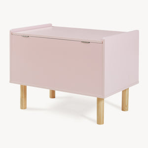 Spielzeugkiste Virer 60x40x45 cm Rosa [en.casa]