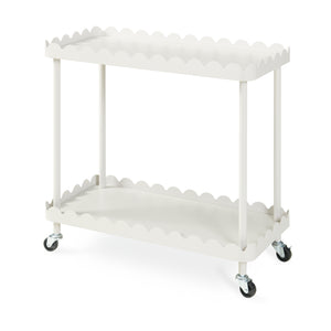 Servierwagen Bolmanralu 60x61x31 cm Grau [en.casa]