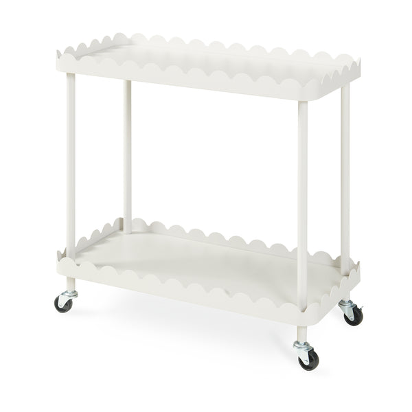 Servierwagen Bolmanralu 60x61x31 cm Grau [en.casa]
