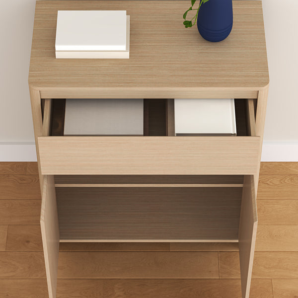 Beistellschrank Takranmaa 88x79x39 cm Eicheoptik [en.casa]